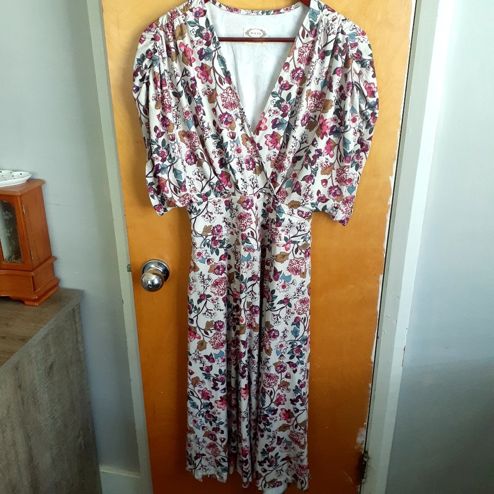 Mia Joy for Joyfolie Floral Midi Dress Size XS